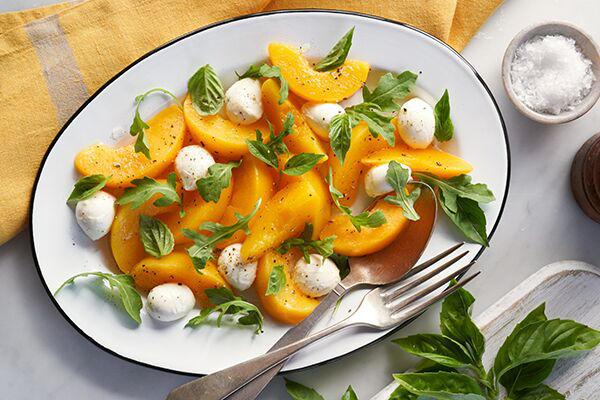 Peach Caprese Salad